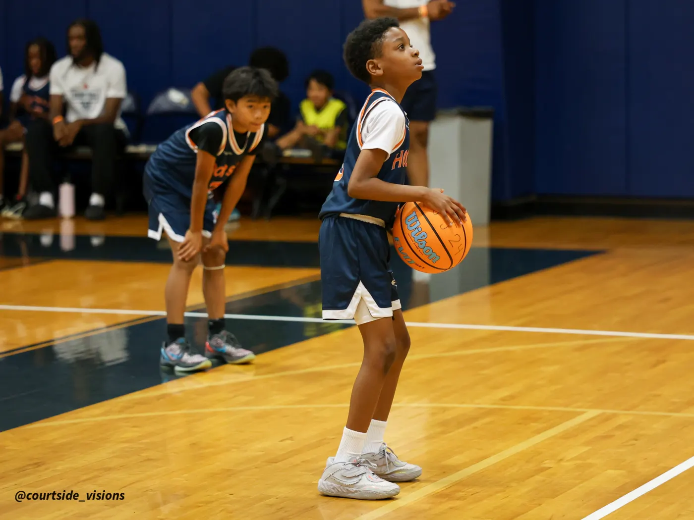 Hustle play in the paint